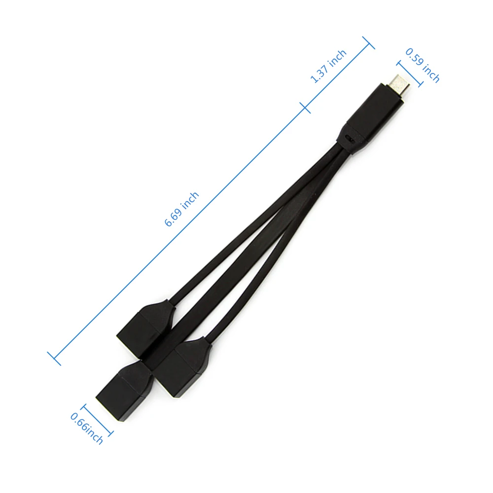 CHUYI USB A папа к C мама 3 0 2 поста концентратор разветвитель мульти разъем адаптер для