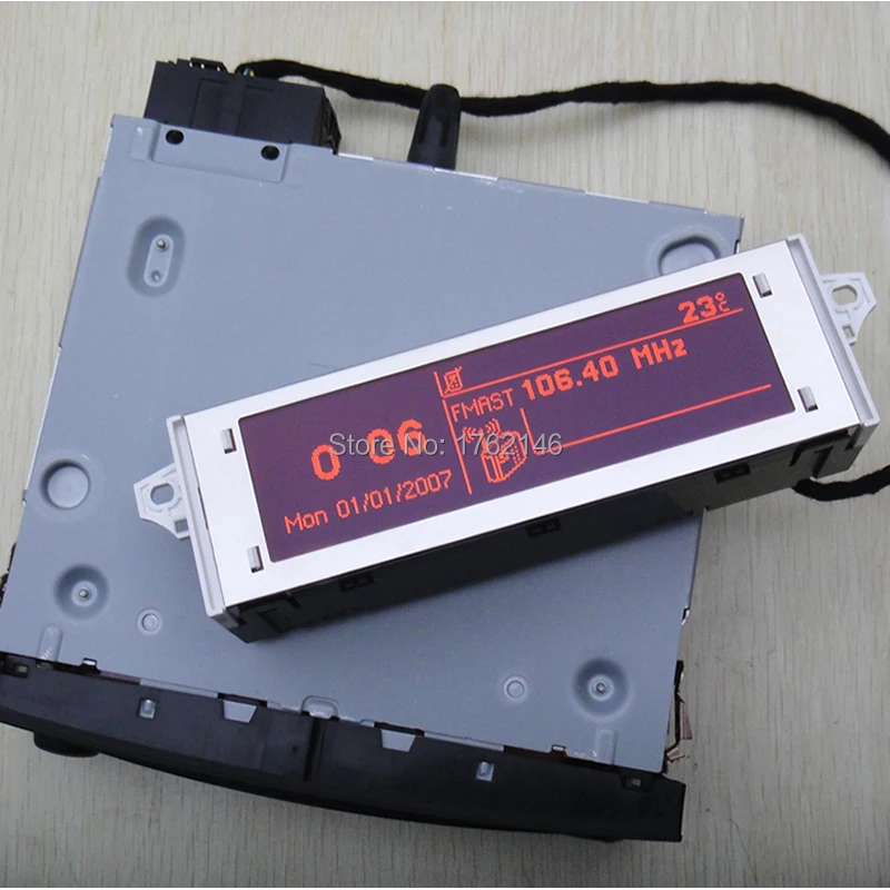 Оригинальный заводской экран с поддержкой USB и Bluetooth дисплей красный монитор 12