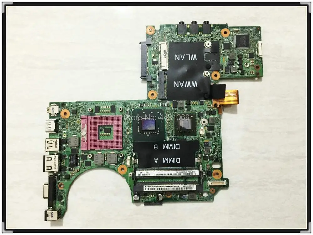 Материнская плата для ноутбука dell XPS M1330 CN-0PU073 0PU073 DDR2 100% протестирована |