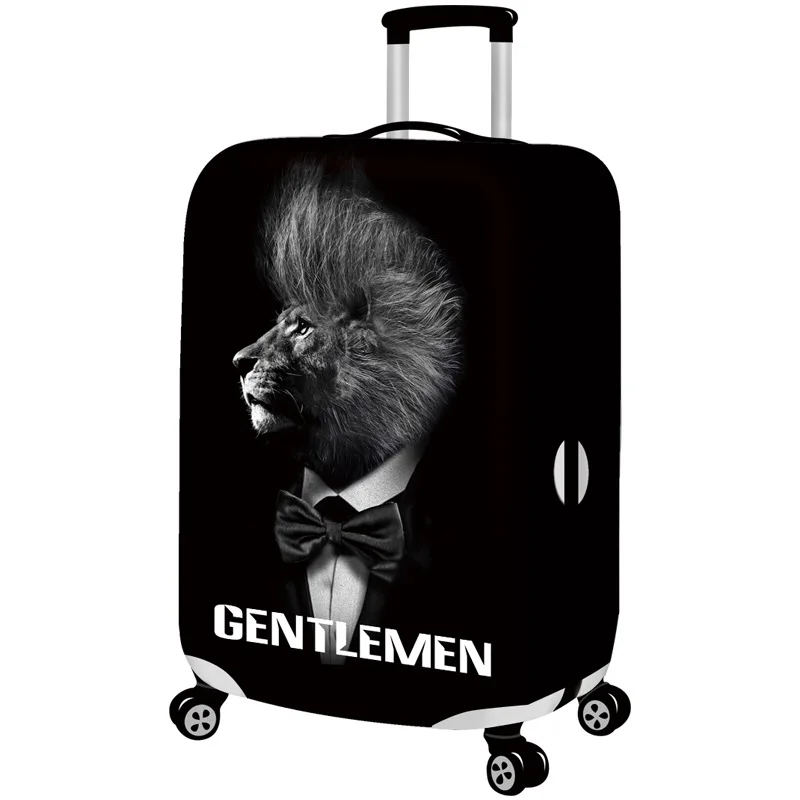 Cartoon Thicker City Luggage Protective Cover 19-32 Inch Trolley Suitcase Protect Dust Bag Case High Quality Travel Accessories | Багаж и