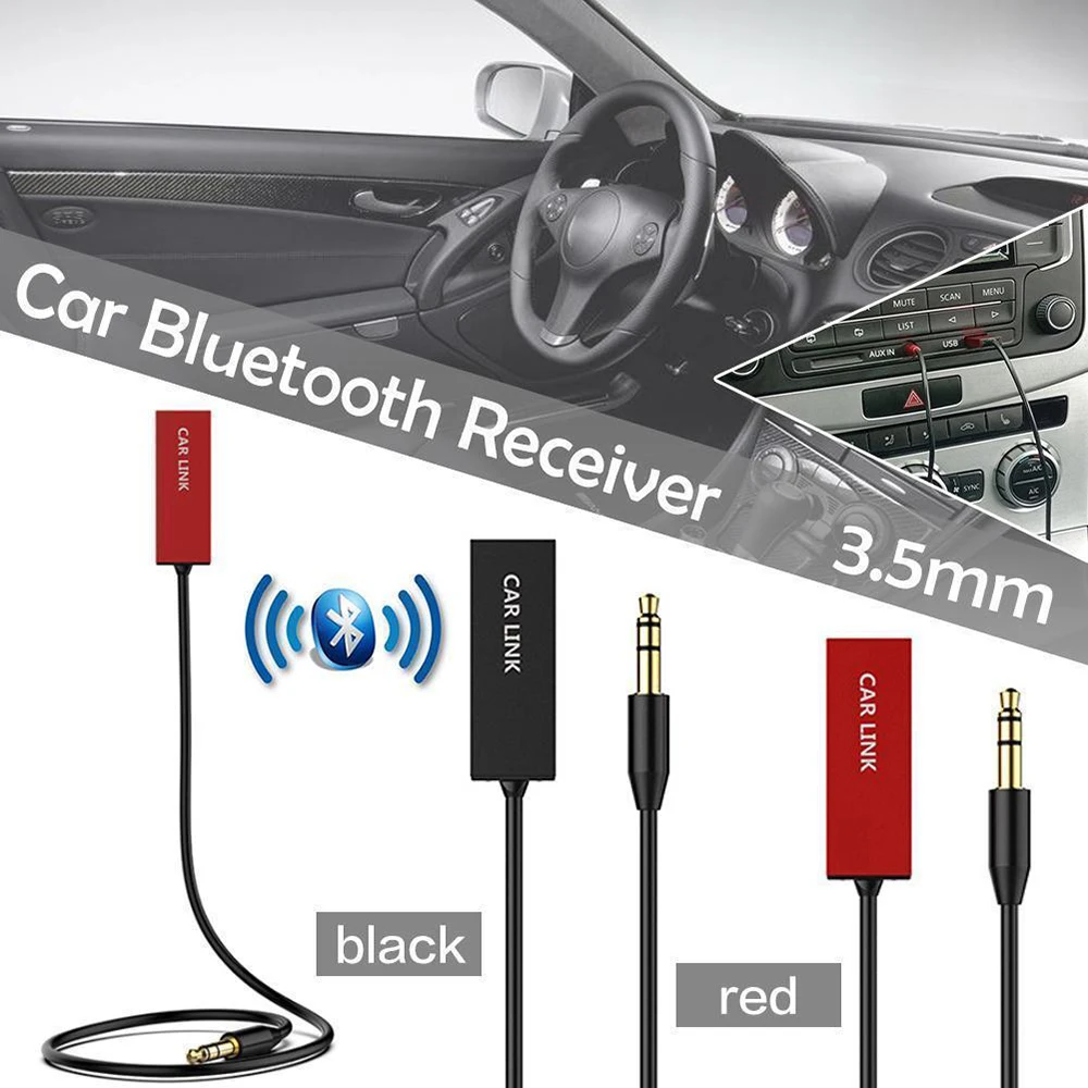 Джек AUX Новый мини комплект беспроводной связи bluetooth для автомобиля 3 5 мм Hands free