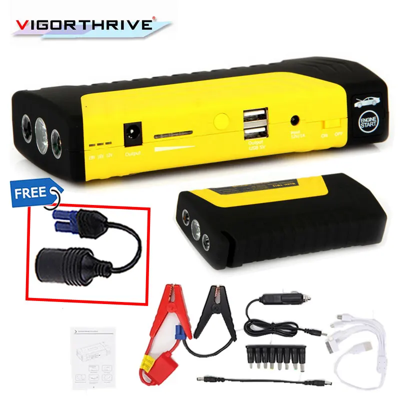 

Car power bank power Car Jump Starter High capacity auto vehicle starting power bank for digital products