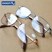 seemfly clear vision glasses magnifier magnifying eyewear reading glasses portable gift for parents presbyopic magnification
