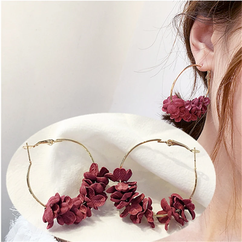 2019 Новое поступление Горячие моды лепесток сочетание Bijoux fantaisie Femme