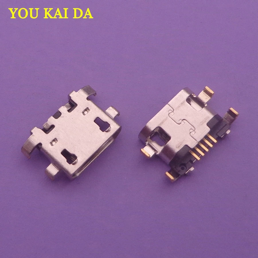 20 шт. микро-usb зарядный разъем питания запасная док-станция ремонт для Motorola MOTO C play