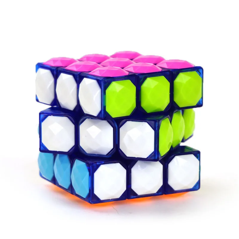 Yongjun Carat Diamonds Three Steps Love Magic neo Cube Subsidies Piece Avoid Sticker With Skating Specialty Unisex | Игрушки и хобби