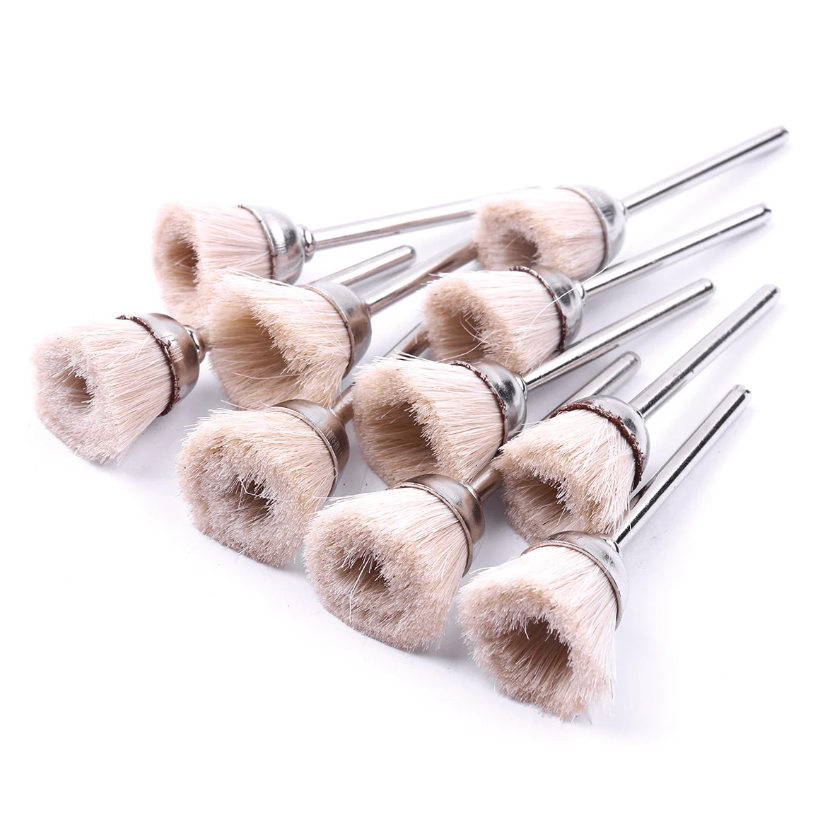 Brand New 1pcs Stainless Steel Wool Polishing Buffing Brush Shank Diameter 3mm T/bowl/pen Types for Rotary Tools Hot Sale | Автомобили и