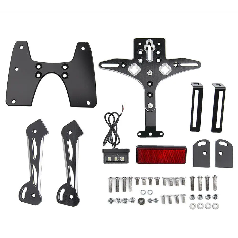 Motorcycle Parts Frame Rear Adjustable License Plate Mount Holder Bracket For 2006 2007 SUZUKI GSXR 600 750 GSXR600 GSXR750 k6 | Автомобили
