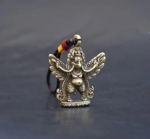 Китайский маленький кулон из чистой латуни lucky divine bird | Дом и сад