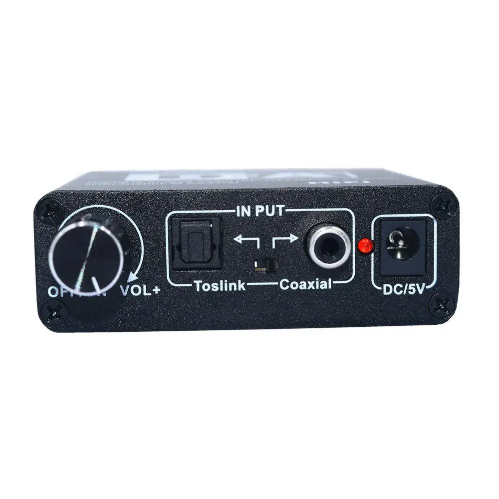 Новый усилитель для наушников волокно коаксиальный HIFI цифро-аналоговый цифровой