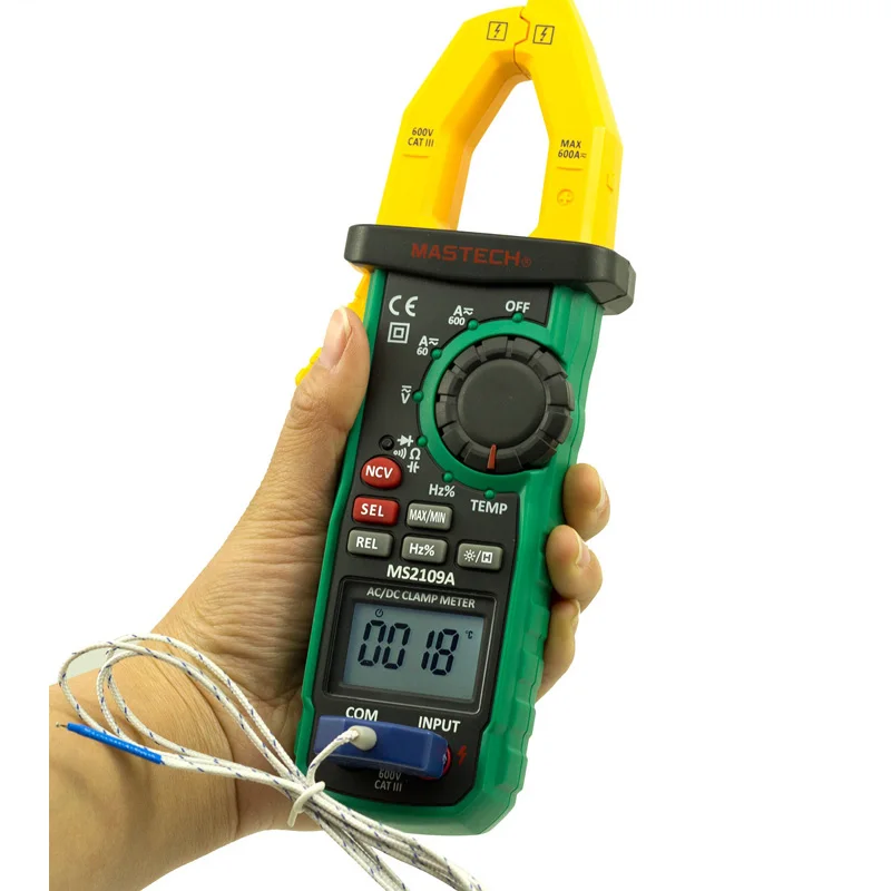 Цифровой Мультиметр Mastech MS2109A тестер с автоматическим выбором диапазона и