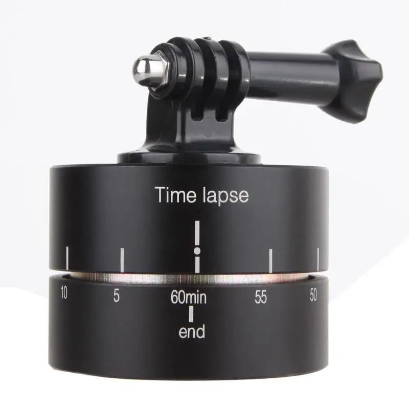 360 ° панорамный вращающийся стабилизатор времени Штатив Адаптер для GoPro DSLR