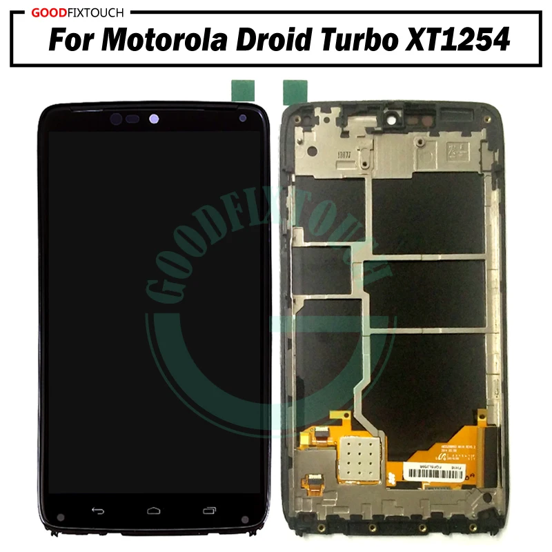 Полный ЖК дисплей 5 2 дюйма для Motorola Moto Maxx Droid Turbo XT1225 XT1254 с сенсорным экраном и