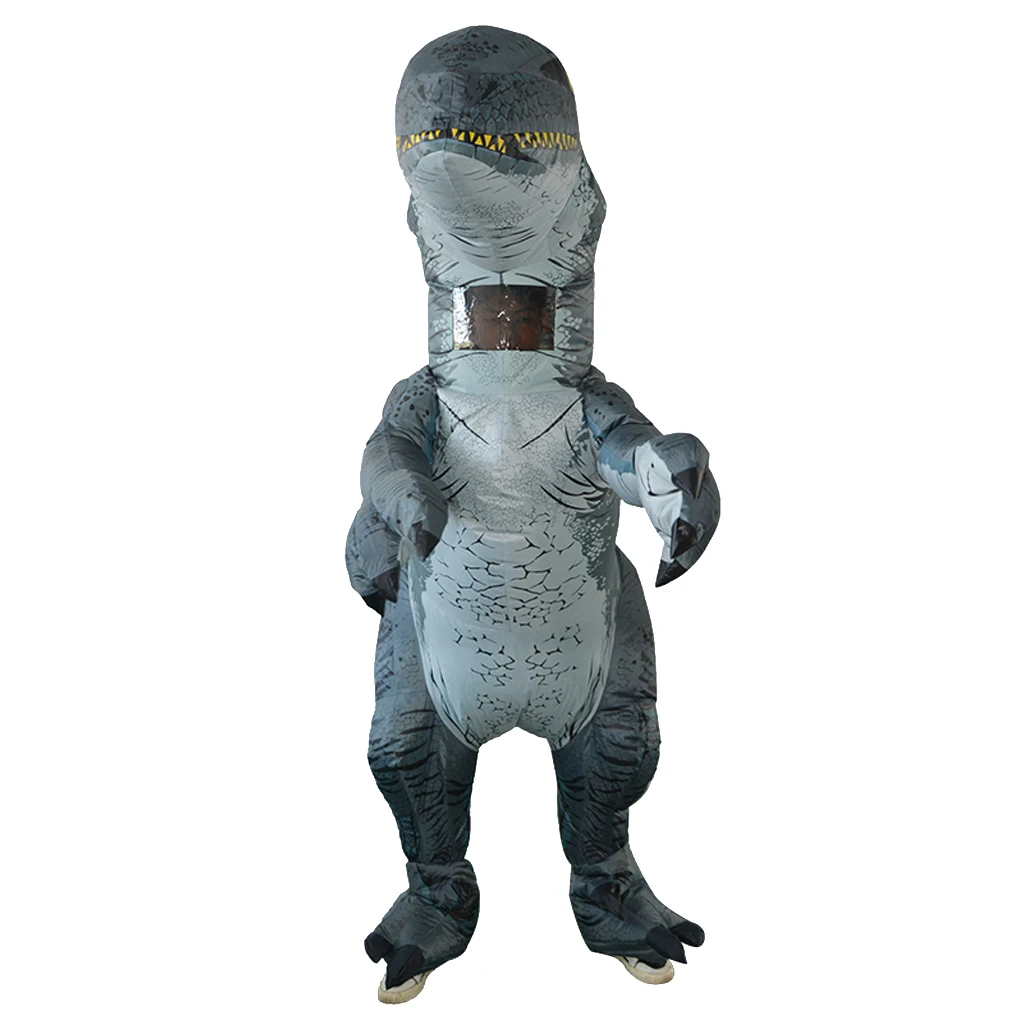 Prettyia взрослый надувной костюм T-rex динозавра на Хэллоуин маскарадный для