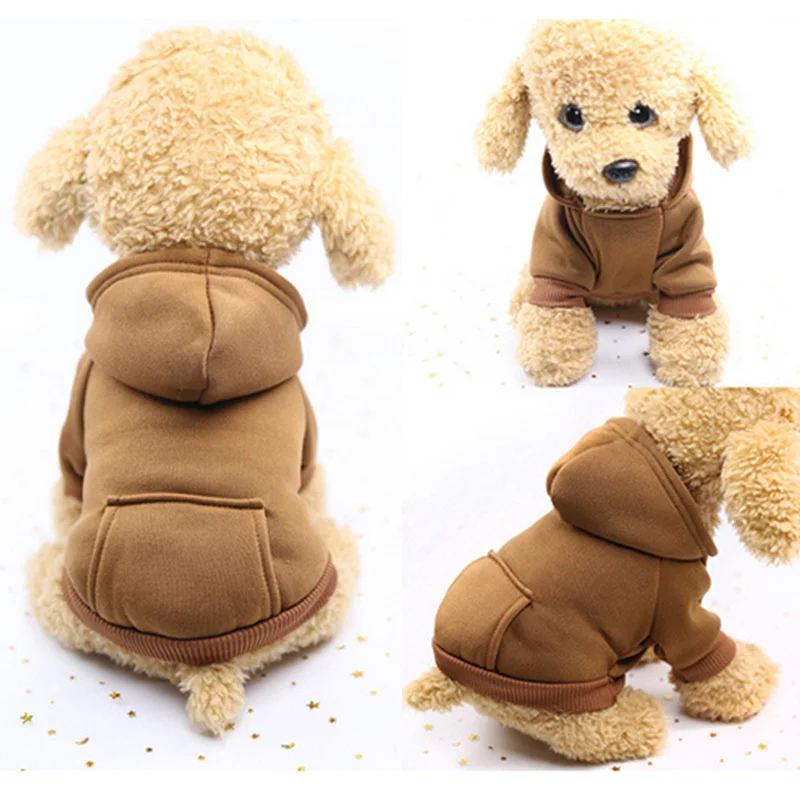 Roupa Cachorro для собак Толстовка с капюшоном Домашние животные одежда жакеты Куртки