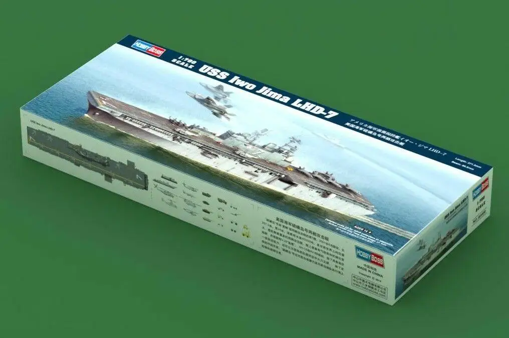 Набор моделей Hobbyboss 1/700 83408 USS Iwo Jima LHD 7|Наборы для сборки моделей| |
