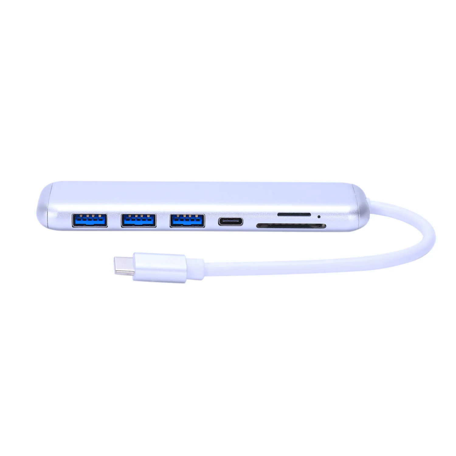 Портативный 7 в 1 Type C Usb 3 0 адаптер из алюминиевого сплава с Pd быстрым зарядным