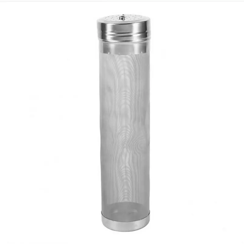 300 микрон Rvs Hop Spider Mesh Bier фильтр Voor Zelfgemaakte Brew Thuis Koffie Droog Hopper 7x18 см 7x29 домашний