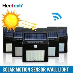 Солнечная лампа светодиодный светильник PIR датчик движения настенный светильник Открытый водонепроницаемый энергосберегающий сад улица Двор Путь Домашняя безопасность лампа