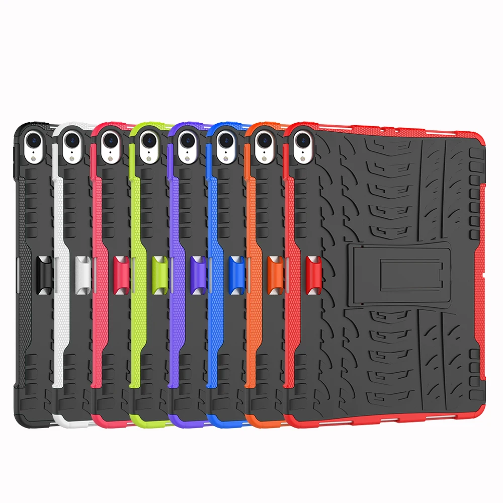 Ooosure Cover для iPad Pro 11 2018 Pro11 TPU + PC Силиконовые Kickstand Обложка стойка брони Таблица