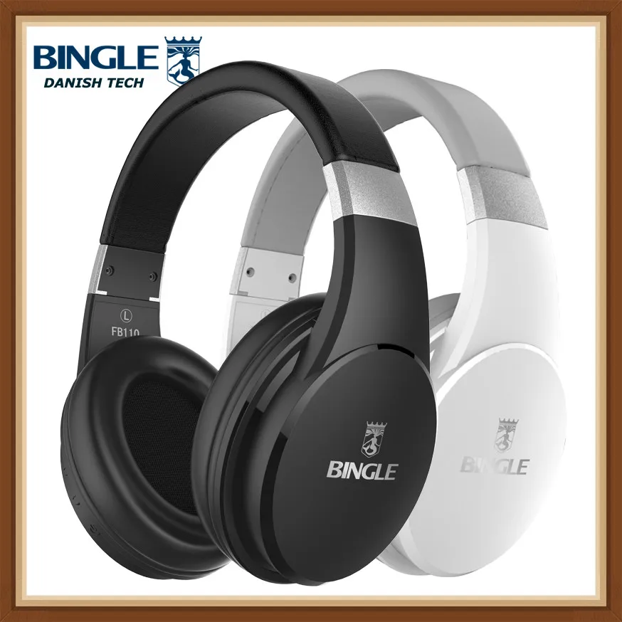 Bingle FB110 накладные шумоподавляющие наушники Blutooth беспроводные для бега