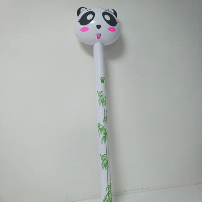 Inflatable PVC Panda Animal Sticks Kids Birthday Party Toy 120-130cm | Игрушки и хобби