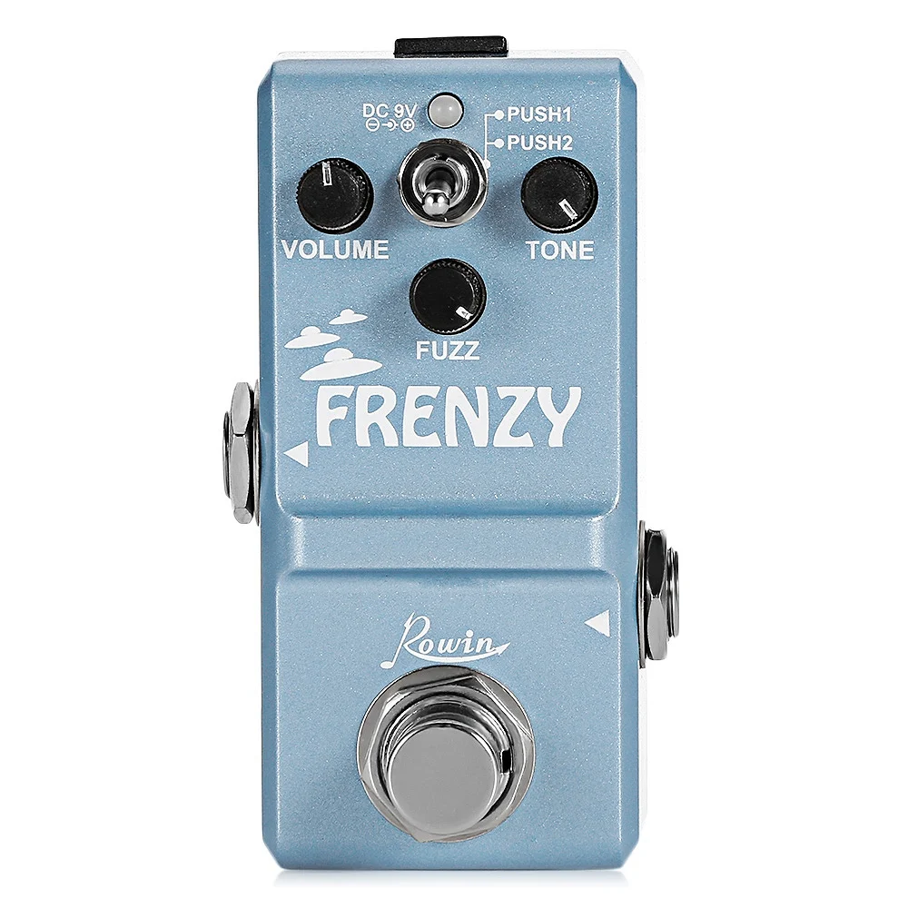 SEWS Rowin мини гитарная педаль эффектов Классический Fuzz бас гитара с настоящим
