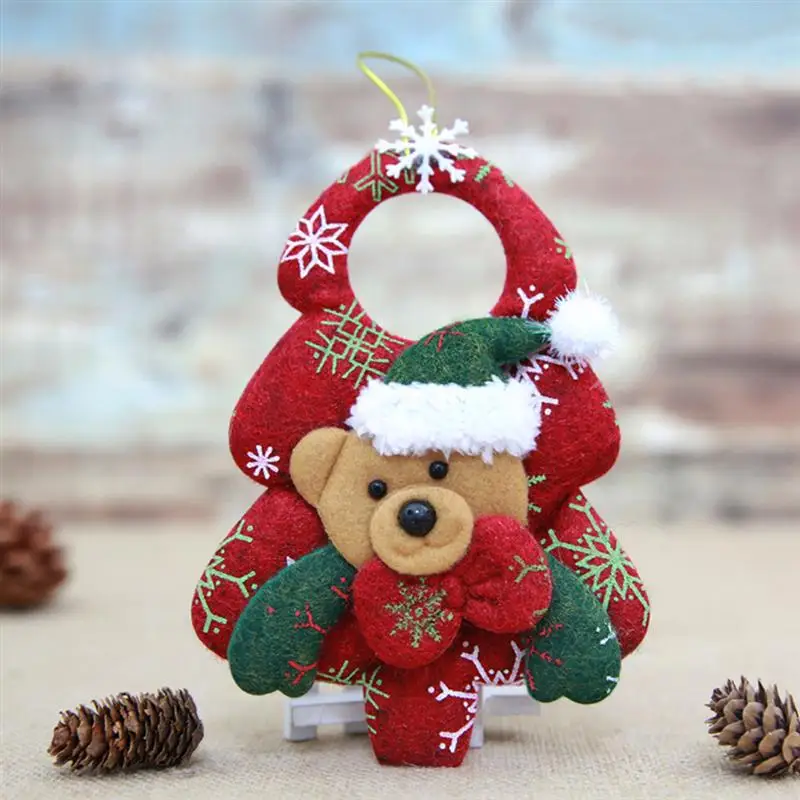 3pc Christmas Ornaments Decoration Window Fireplace Door Wall Tree Hanging Ornament Party Favors Xmas | Дом и сад