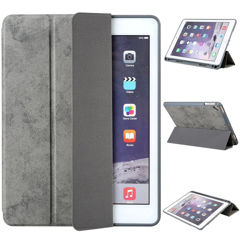 Чехол для iPad Mini 5 2019 с держателем карандашом 7 9 дюймов умный чехол автоматический