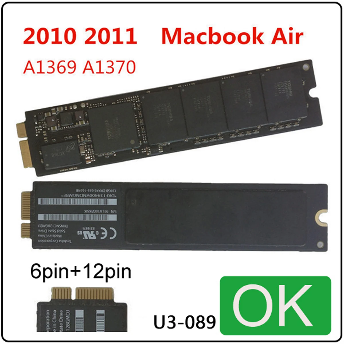 Корпус для жесткого диска Zihan с USB 3 0 на SSD адаптер конвертер 2010 2011 Macbook Air A1369 A1370 MC503