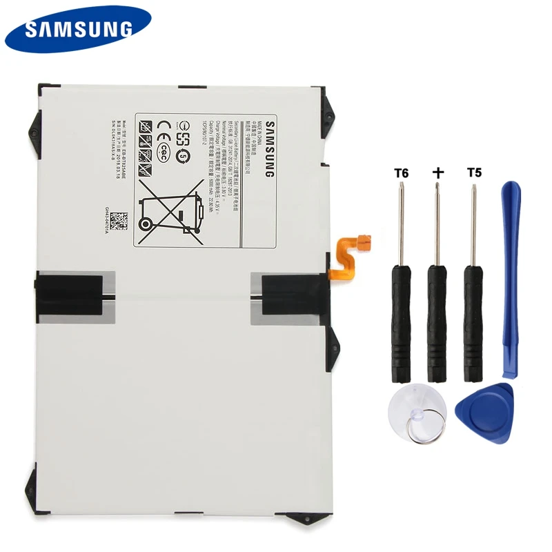 

Samsung Original Replacement Tablet Battery EB-T825ABE For Samsung SM-T825C Tab S3 9.7 SM-T820 T820 T825 T827 Battery 6000mAh