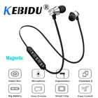 Магнитные Bluetooth наушники KEBIDU 4,2 XT11, Спортивная Беспроводная Bluetooth гарнитура с микрофоном, поддержка 2 телефона, подключение для iPhone, Samsung