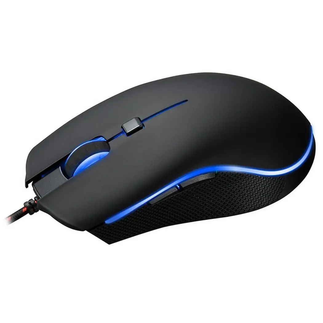 Motospeed V40 профессиональная Проводная игровая мышь USB 6 кнопок оптическая со