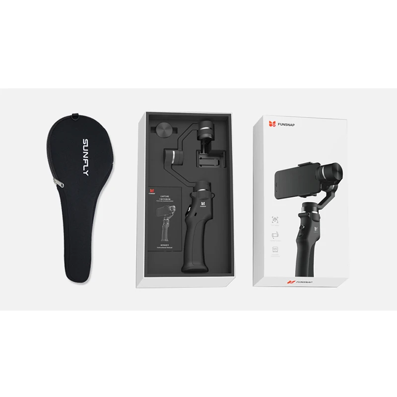 3 осевой стабилизатор для смартфона GoPro 6 SJcam XiaoYi 4k камера ZHIYUN FEIYUTECH iPhone Samsung|Риги и