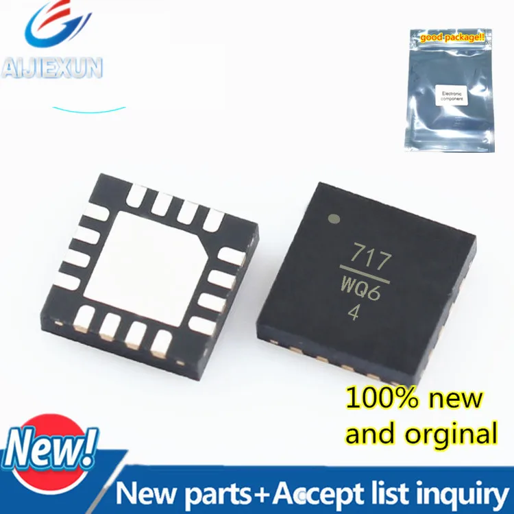 

2 шт. 100% новый и оригинальный HMC717LP3ETR QFN16 GaAs PHEMT MMIC малошумный усилитель, 4,8-6,0 ГГц в наличии