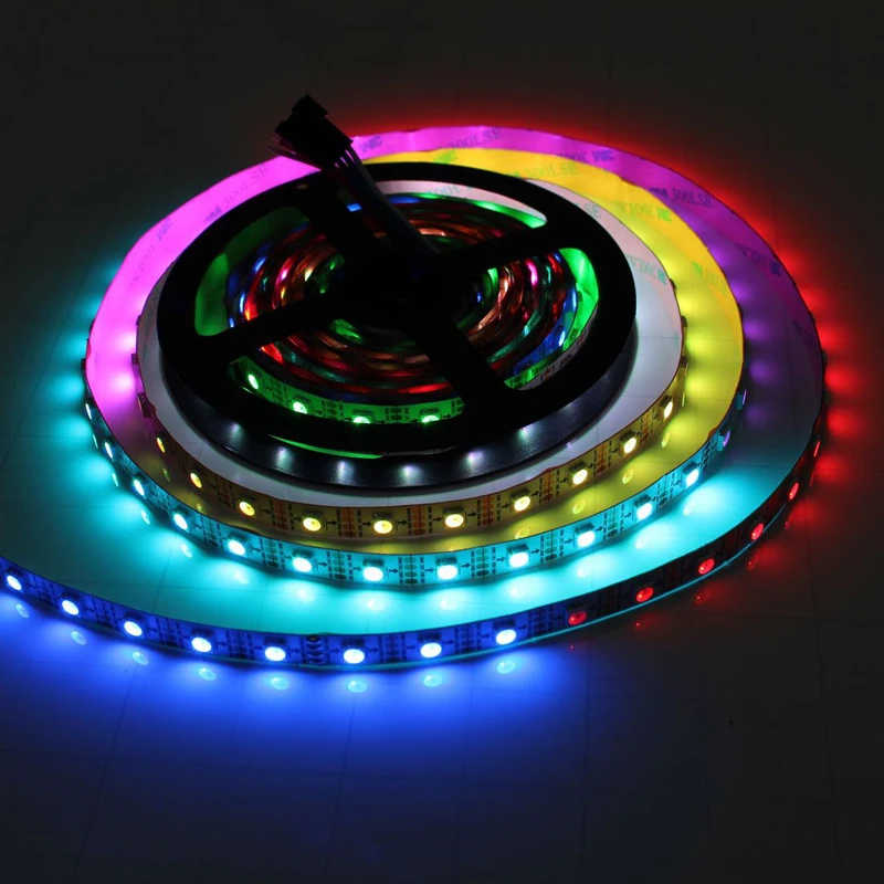 5 м 72 светодиодный s/M WS2813B полосы WS2813 пикселей RGB светильник 5V 5050 SMD цифровой