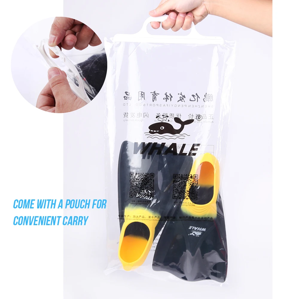 Ласты для плавания с Китом мужчин и женщин ласты дайвинга взрослых закрытые