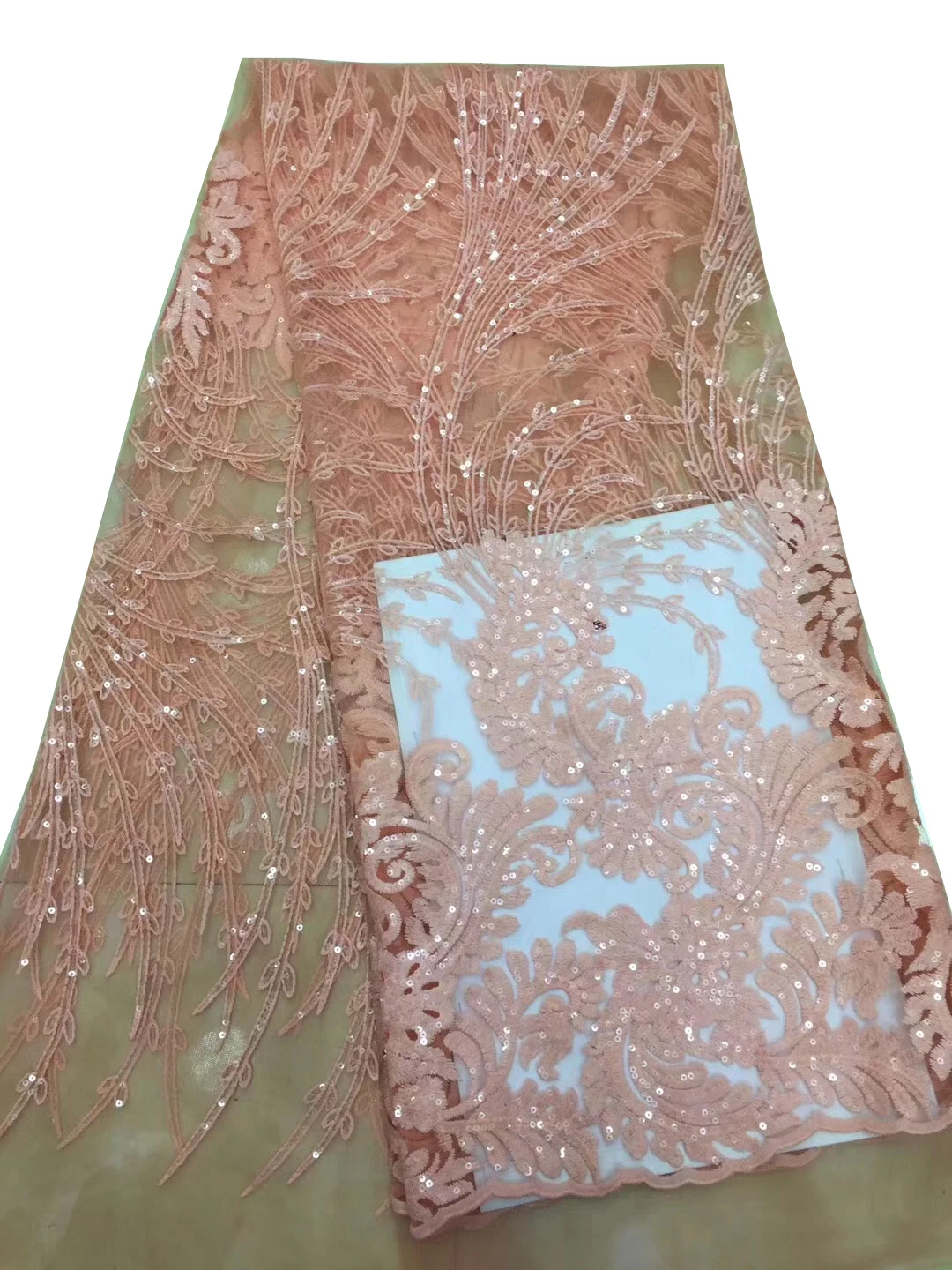 5yards Guangzhou lace textile material fabric 100% polyester french for garment dp | Дом и сад