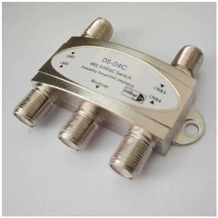 DISEQC SWITCH 4X1 высокая производительность для до 4 антенн. SAT|Спутниковое ТВ| |