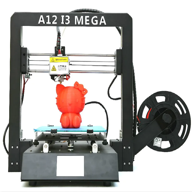 3D принтер I3 Mega размера плюс с цельнометаллической рамой решетчатая платформа