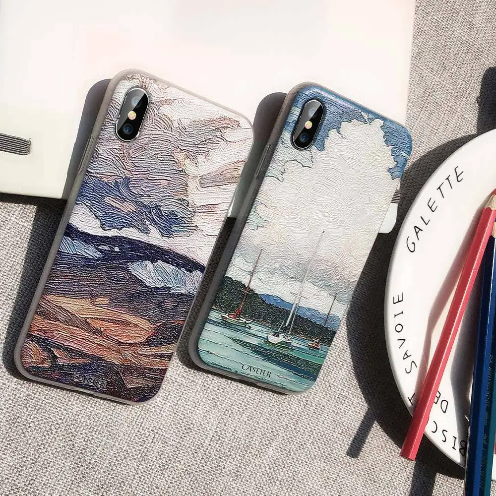 CASEIER тисненый чехол для Xiaomi 8 9 Note 5 7 Винтажный телефона A2 6A Redmi 6 мягкий из ТПУ |