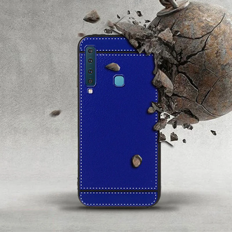Чехол iSecret для Samsung galaxy A9S A9200 кожаный мягкий черный силиконовый чехол A9 2018 A920F