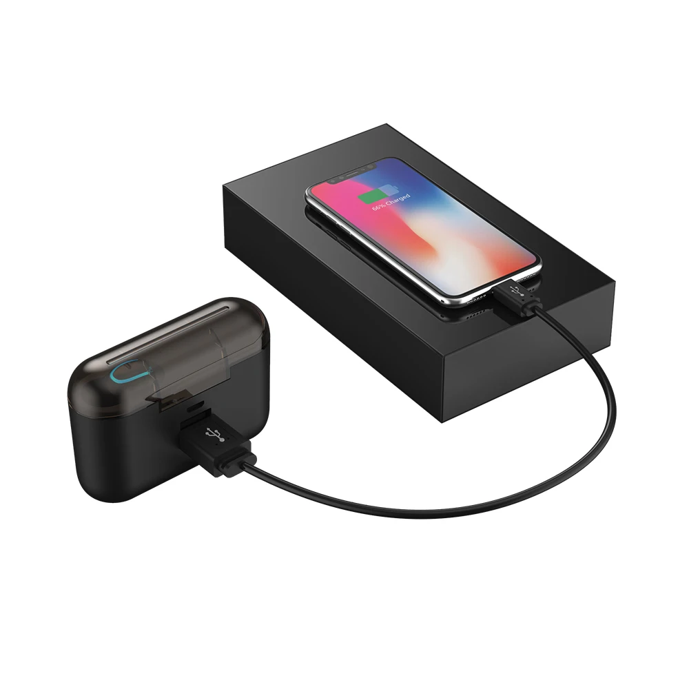HBQ Q32 TWS беспроводные Bluetooth наушники BT5.0 гарнитура магнитные музыкальные с портом S