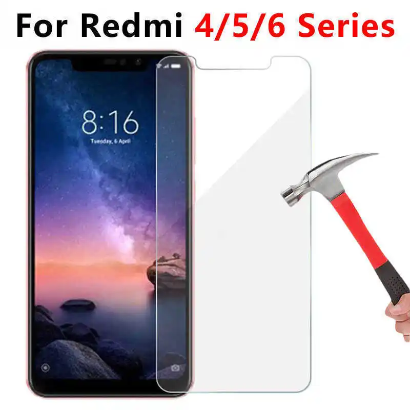Стекло 9H для Xiaomi Redmi S2 Note 5 6 Pro 5a 6a 4a 4x защитное стекло на Xiomi Red Mi Not Notes A4 A5 A6 X4 Note5