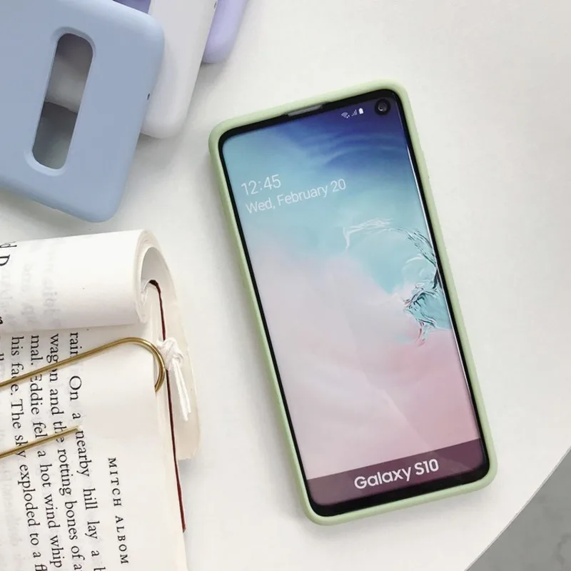 Силиконовый чехол Buluby для Samsung Galaxy S10 E/Lite/Plus роскошный мягкий силиконовый S10E + S 10