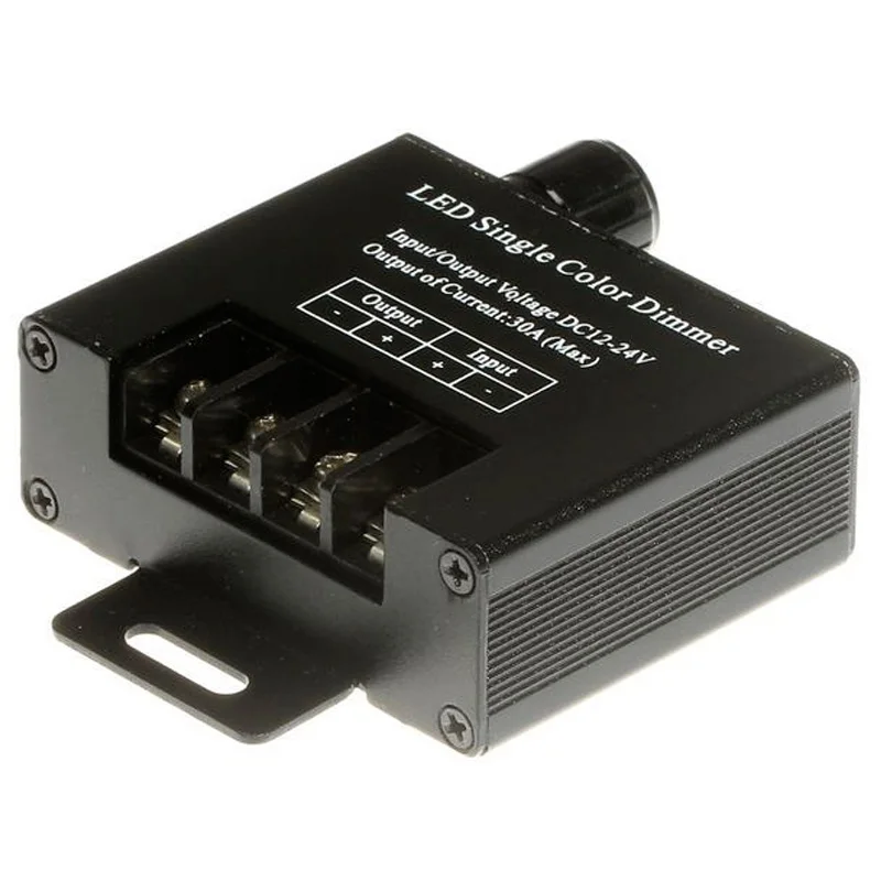 Розничная продажа 30A Led Одноцветный диммер DC12V-24V для диммера RF Диммируемый