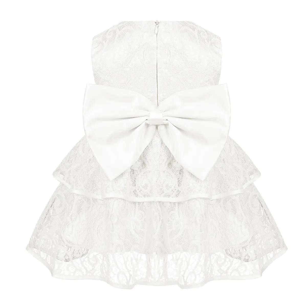 Infantil/Одежда для маленьких девочек Vestido de festa Bebe кружевное платье с бантом и