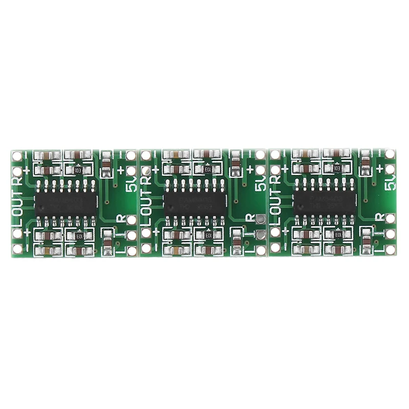 LEORY 5 шт./лот Миниатюрный цифровой усилитель доска 2x3 W PAM8403 USB операционный чип 2 5-5 V