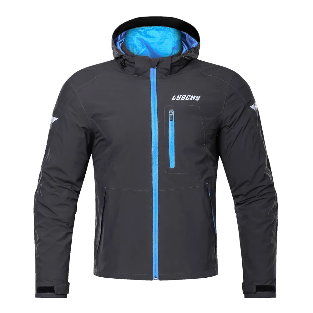 LYSCHY Riding Hoodie Motorcycle Jacket Moto Body Armor Man Suit Protection Coat Clothing Reflective Protector Clothes Jackets | Автомобили