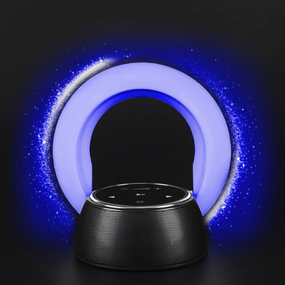 Touch управление 360 градусов ОСВЕЩЕНИЕ переносной беспроводной bluetooth динамик led